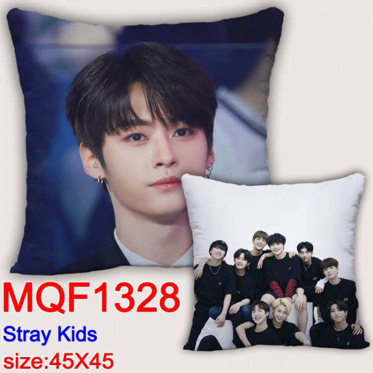 Stray Kids Double-sided full color Pillow Cushion 45X45CM MQF1328