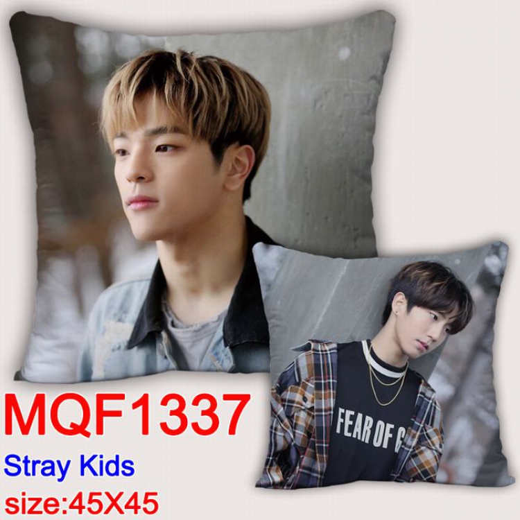 Stray Kids Double-sided full color Pillow Cushion 45X45CM MQF1337