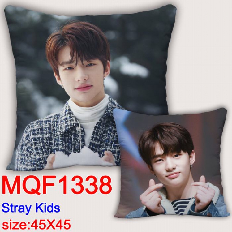 Stray Kids Double-sided full color Pillow Cushion 45X45CM MQF1338