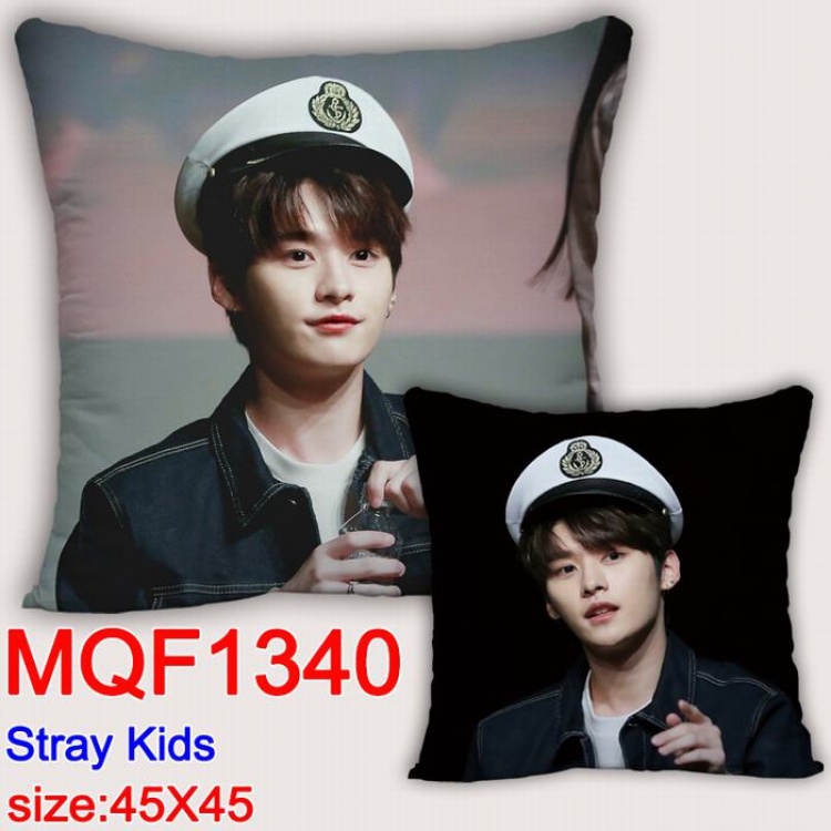 Stray Kids Double-sided full color Pillow Cushion 45X45CM MQF1340