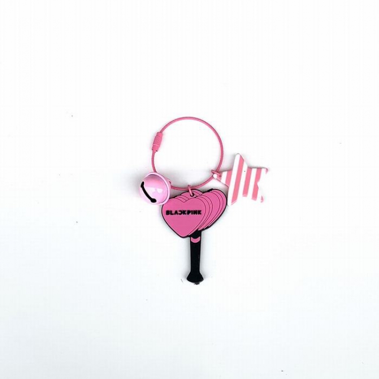 BLACKPINK Soft glue with bell Keychain pendant 6.5CM 13G price for 5 pcs