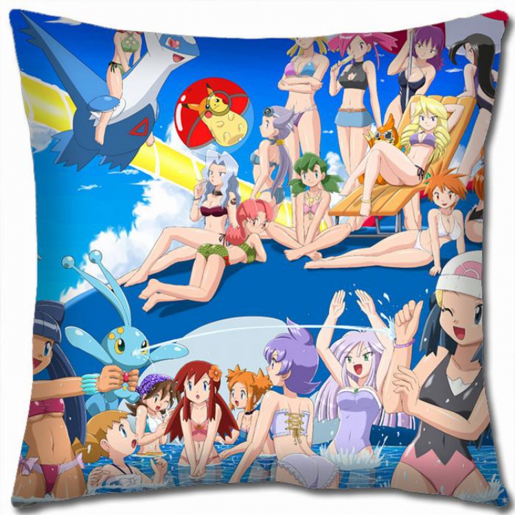 Pokemon Double-sided full color Pillow Cushion 45X45CM B1-106 NO FILLING