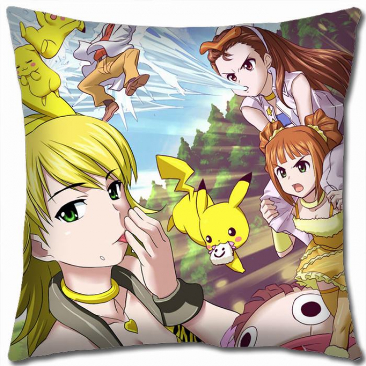 Pokemon Double-sided full color Pillow Cushion 45X45CM B1-110 NO FILLING