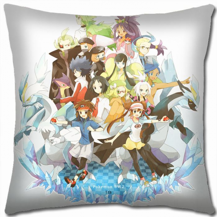 Pokemon Double-sided full color Pillow Cushion 45X45CM B1-135 NO FILLING