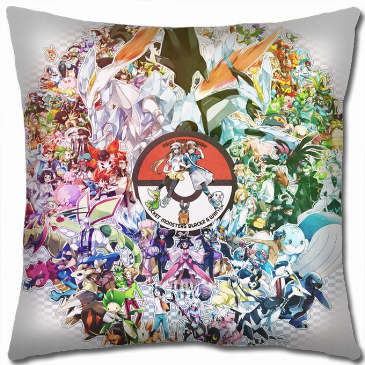 Pokemon Double-sided full color Pillow Cushion 45X45CM B1-136 NO FILLING