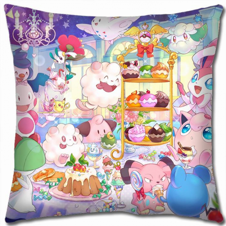 Pokemon Double-sided full color Pillow Cushion 45X45CM B1-150 NO FILLING