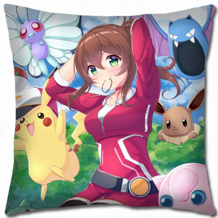 Pokemon Double-sided full color Pillow Cushion 45X45CM B1-159 NO FILLING