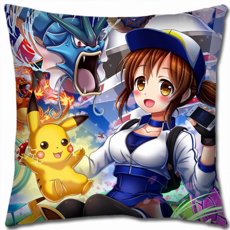 Pokemon Double-sided full color Pillow Cushion 45X45CM B1-166 NO FILLING