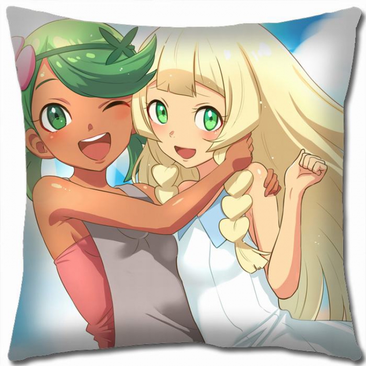 Pokemon Double-sided full color Pillow Cushion 45X45CM B1-178 NO FILLING