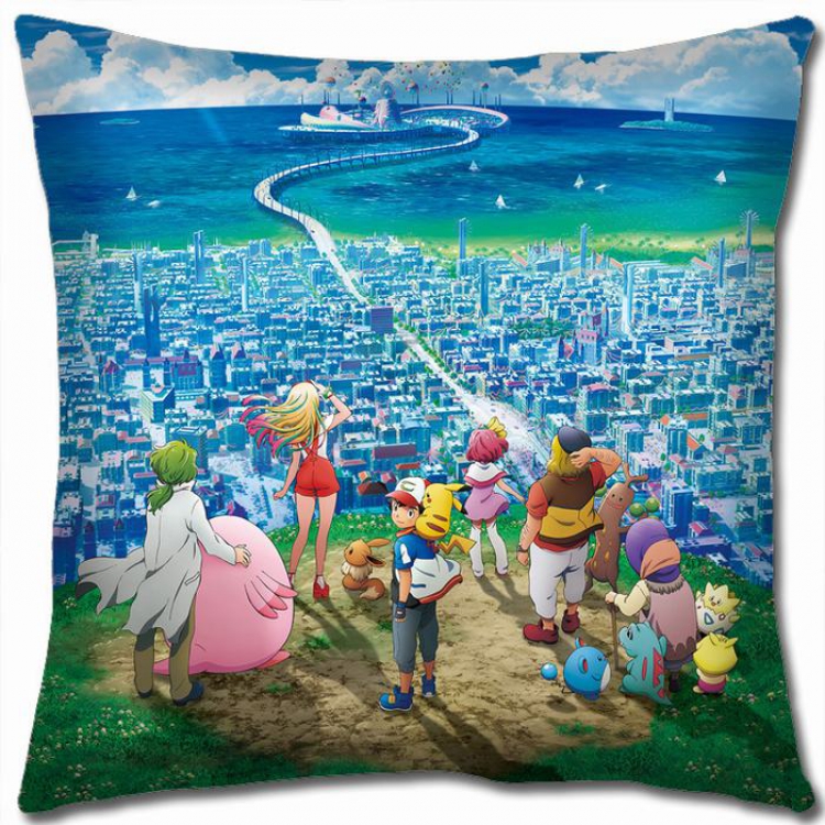 Pokemon Double-sided full color Pillow Cushion 45X45CM B1-182 NO FILLING