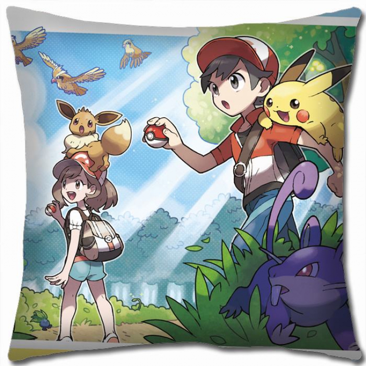 Pokemon Double-sided full color Pillow Cushion 45X45CM B1-184 NO FILLING