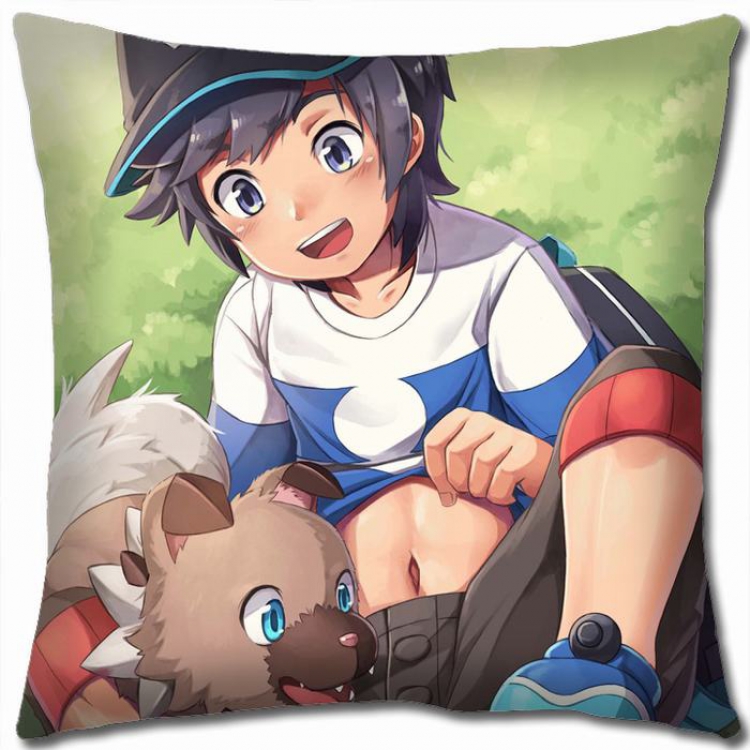 Pokemon Double-sided full color Pillow Cushion 45X45CM B1-186 NO FILLING
