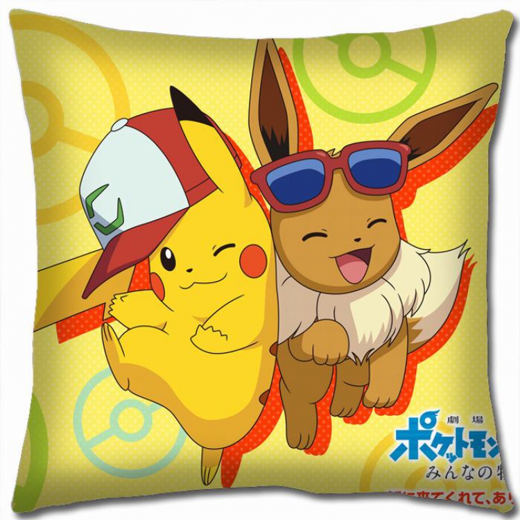 Pokemon Double-sided full color Pillow Cushion 45X45CM B1-98 NO FILLING