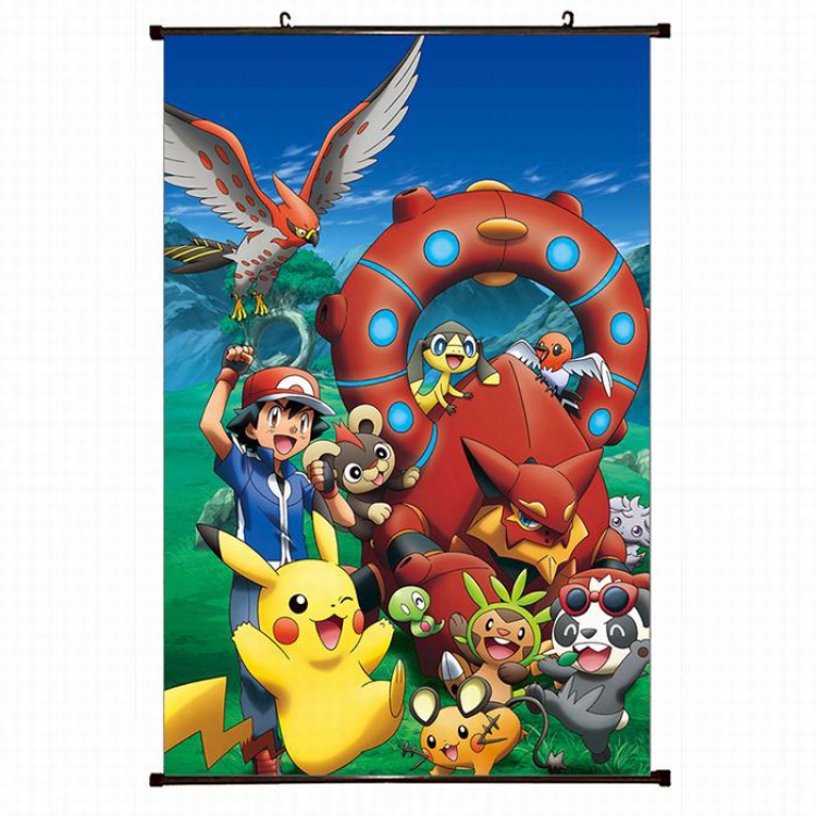 Pokemon Plastic pole cloth painting Wall Scroll 60X90CM preorder 3 days B1-66 NO FILLING