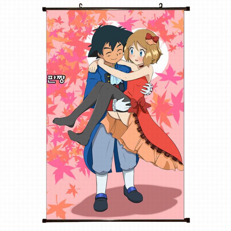 Pokemon Plastic pole cloth painting Wall Scroll 60X90CM preorder 3 days B1-75 NO FILLING