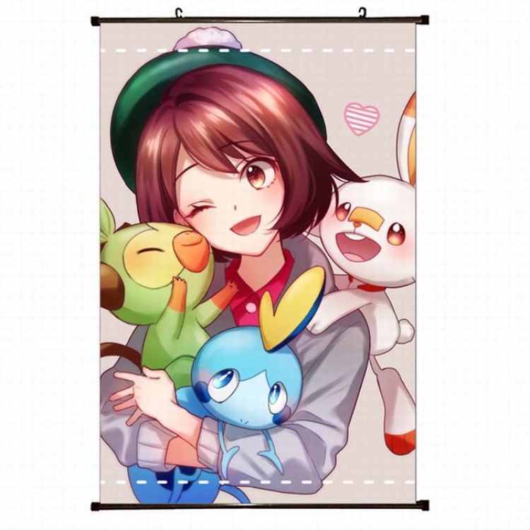 Pokemon Plastic pole cloth painting Wall Scroll 60X90CM preorder 3 days B1-88 NO FILLING