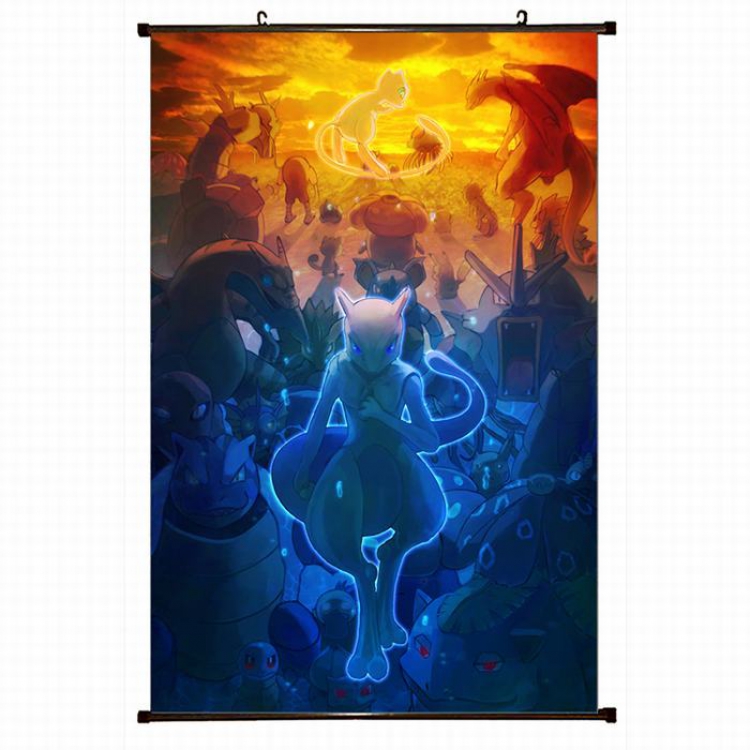 Pokemon Plastic pole cloth painting Wall Scroll 60X90CM preorder 3 days B1-91 NO FILLING