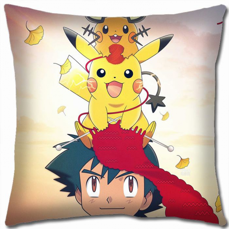 Pokemon Double-sided full color Pillow Cushion 45X45CM B1-45 NO FILLING