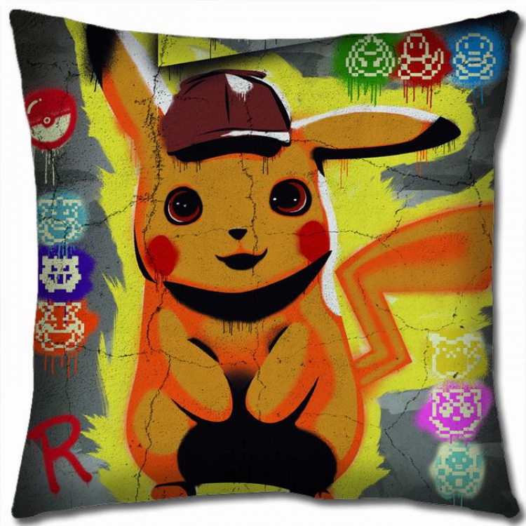 Pokemon Double-sided full color Pillow Cushion 45X45CM B1-59 NO FILLING