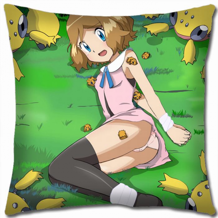 Pokemon Double-sided full color Pillow Cushion 45X45CM B1-73 NO FILLING
