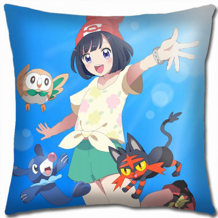 Pokemon Double-sided full color Pillow Cushion 45X45CM B1-77 NO FILLING