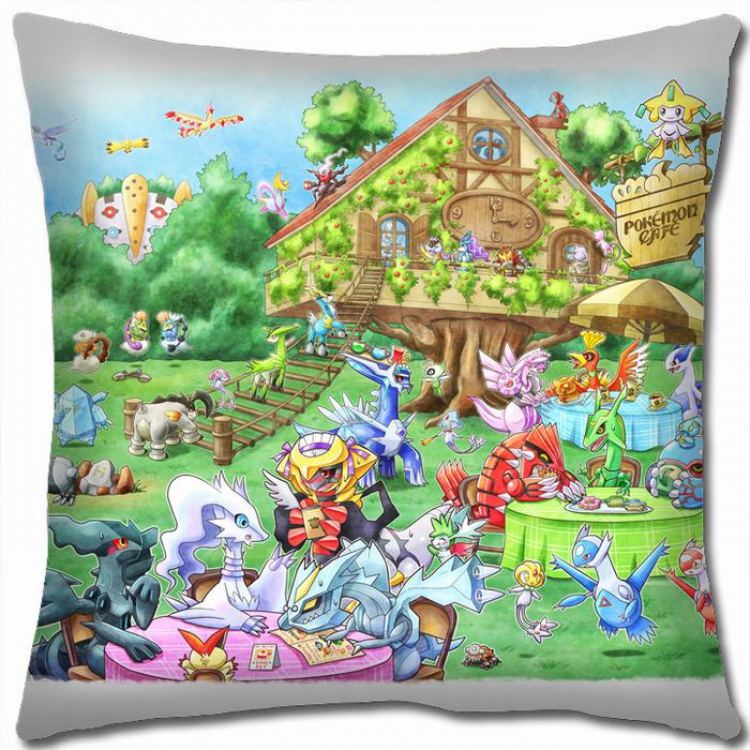 Pokemon Double-sided full color Pillow Cushion 45X45CM B1-81 NO FILLING