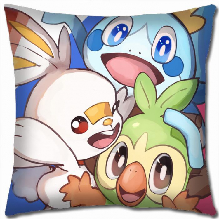 Pokemon Double-sided full color Pillow Cushion 45X45CM B1-80 NO FILLING