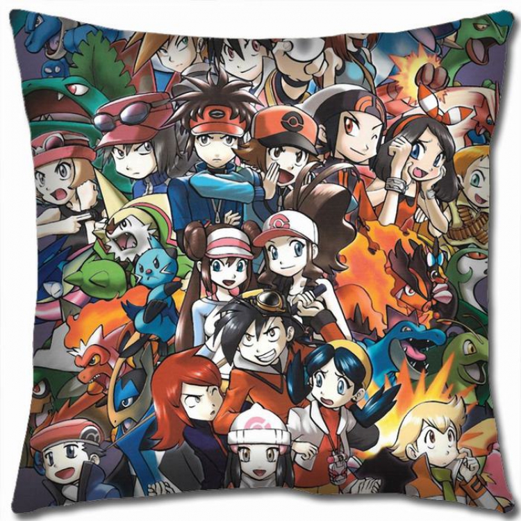 Pokemon Double-sided full color Pillow Cushion 45X45CM B1-85 NO FILLING