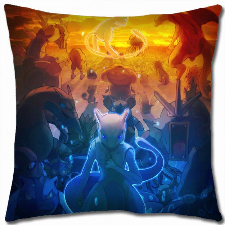 Pokemon Double-sided full color Pillow Cushion 45X45CM B1-91 NO FILLING