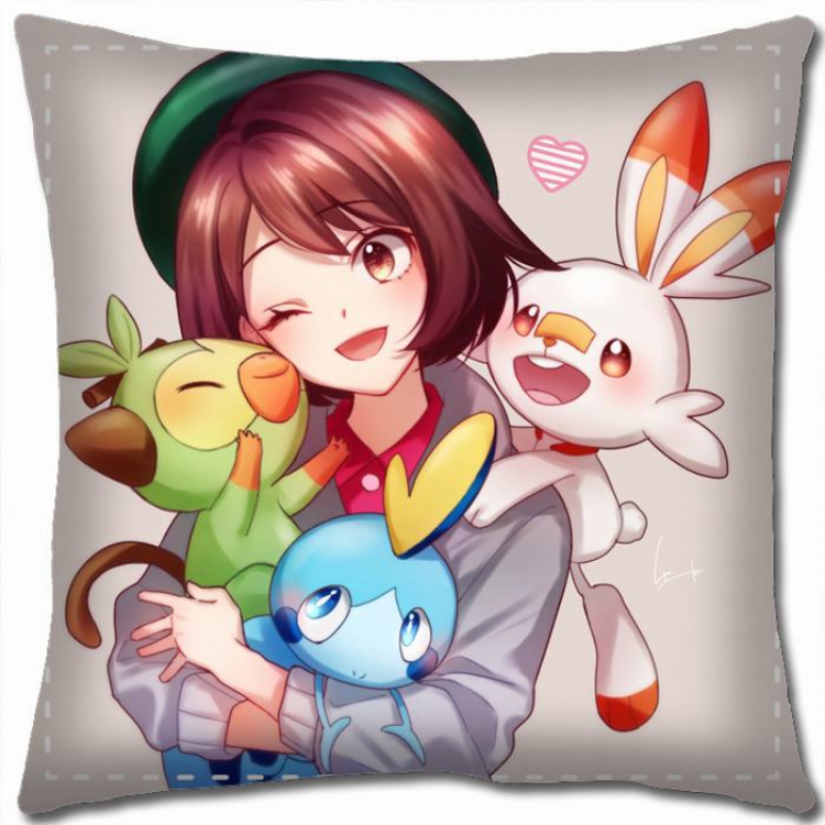 Pokemon Double-sided full color Pillow Cushion 45X45CM B1-88 NO FILLING