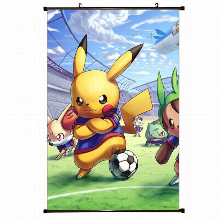 Pokemon Plastic pole cloth painting Wall Scroll 60X90CM preorder 3 days B1-101 NO FILLING