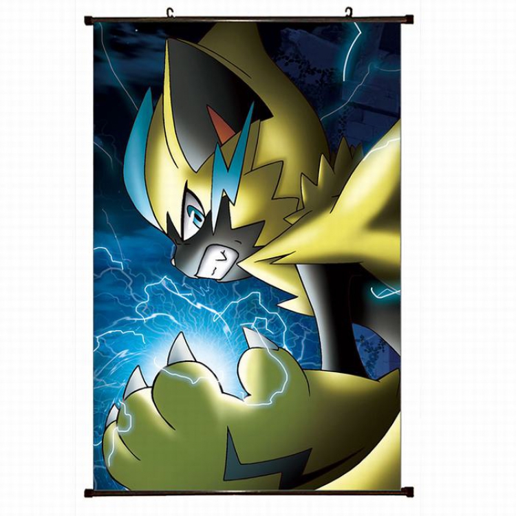 Pokemon Plastic pole cloth painting Wall Scroll 60X90CM preorder 3 days B1-120 NO FILLING