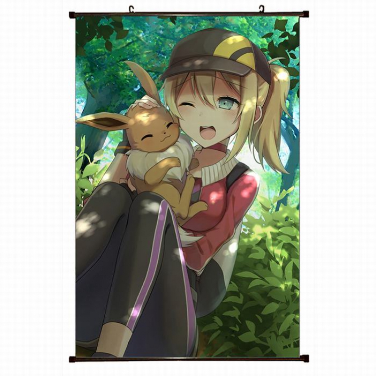 Pokemon Plastic pole cloth painting Wall Scroll 60X90CM preorder 3 days B1-154 NO FILLING