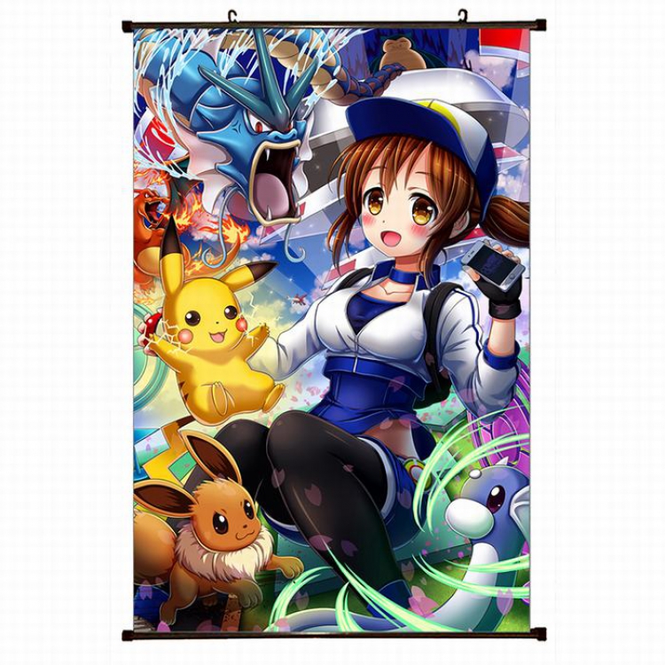 Pokemon Plastic pole cloth painting Wall Scroll 60X90CM preorder 3 days B1-166 NO FILLING