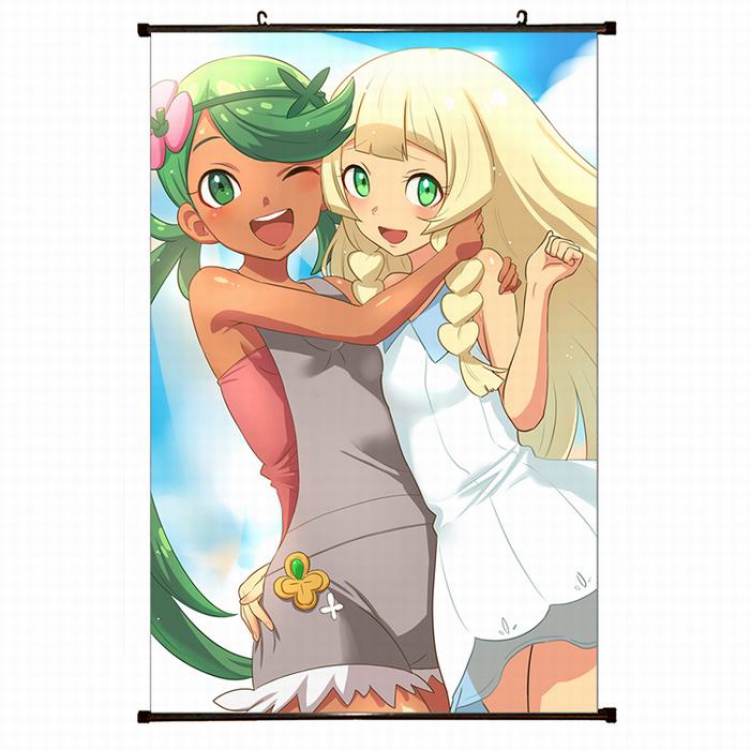 Pokemon Plastic pole cloth painting Wall Scroll 60X90CM preorder 3 days B1-178 NO FILLING