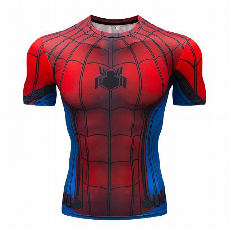 The avengers allianc Tights speed drying short-sleeved T-shirt price for 2 pcs 7 sizes from S to 4XL
