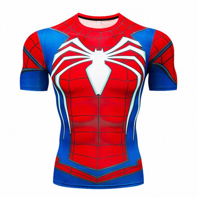 The avengers allianc Tights speed drying short-sleeved T-shirt price for 2 pcs 7 sizes from S to 4XL