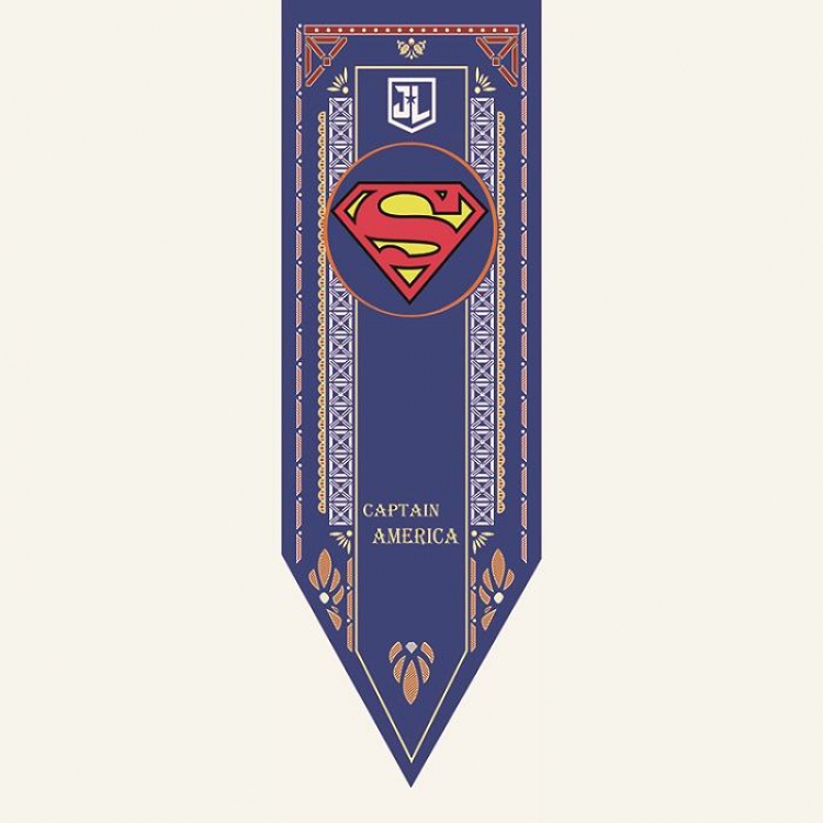 Justice League Cloth Hanging flag Bunting Big flag banner 48X150CM