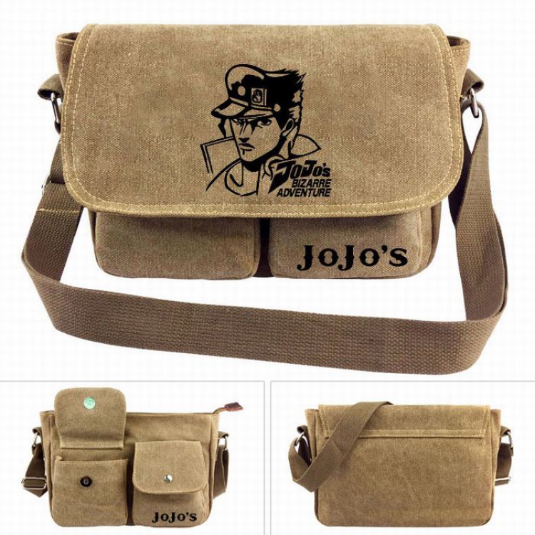 JoJos Bizarre Adventure Canvas Shoulder Satchel Bag Handbag