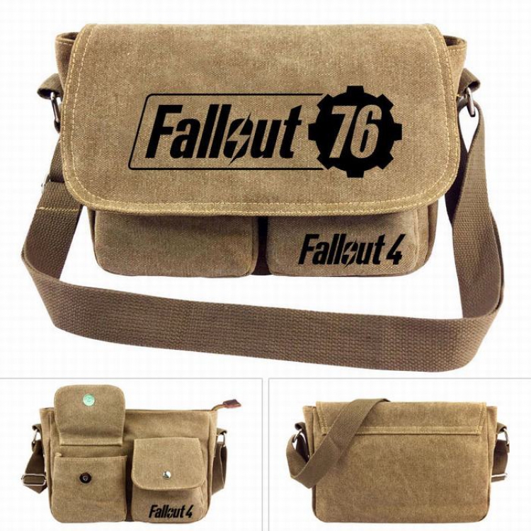 Fallout Canvas Shoulder Satchel Bag Handbag