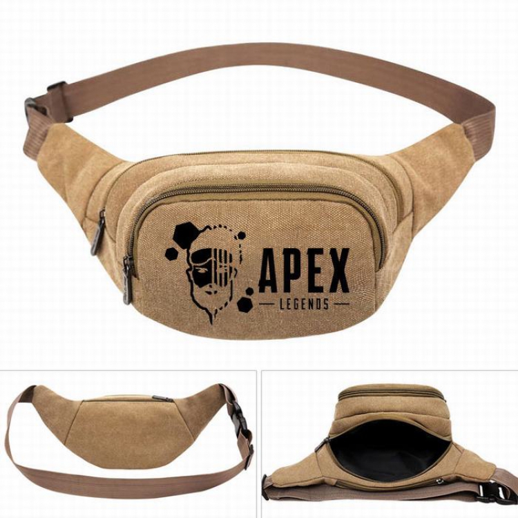 Apex Legends Leisure outdoor sports Canvas purse pocket  chest bag 27X5X14CM