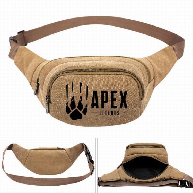Apex Legends Leisure outdoor sports Canvas purse pocket  chest bag 27X5X14CM