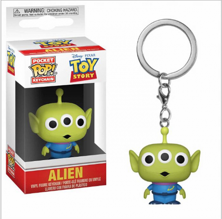 Toy Story Alien POP Boxed Figure Keychain pendant 5CM