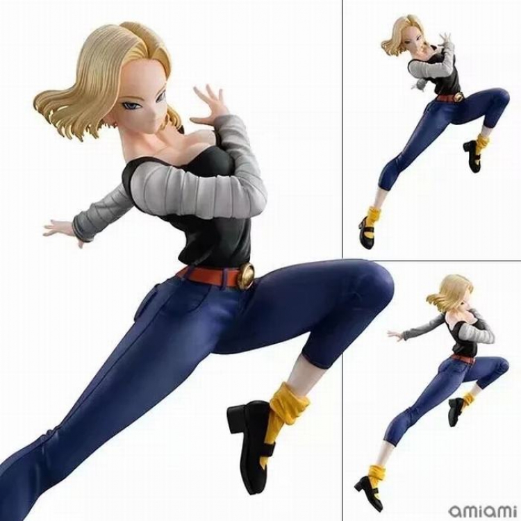 Dragon Ball Android 18  Boxed Figure Decoration 17CM