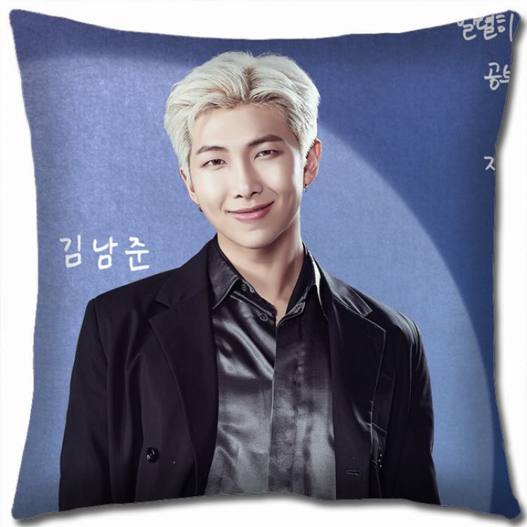 BTS Double-sided full color Pillow Cushion 45X45CM NO FILLING