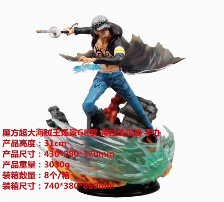 One Piece Trafalgar Law Boxed Figure Decoration 31CM