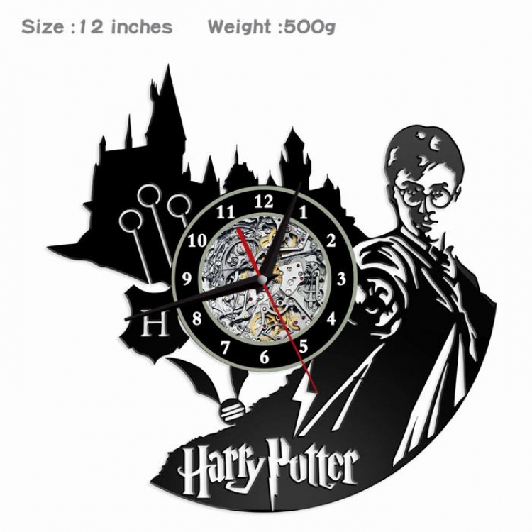 Harry Potter Creative painting wall clocks and clocks PVC material No battery