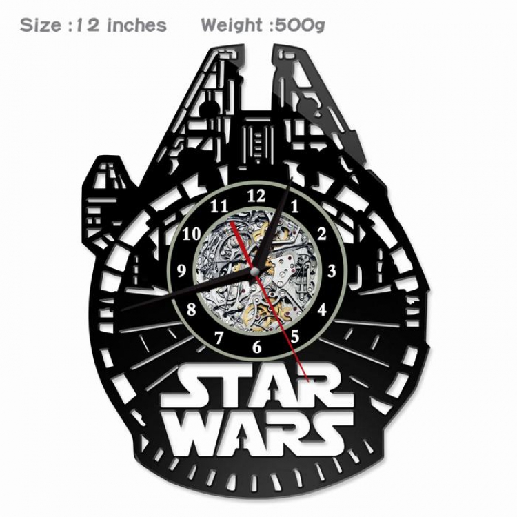 Star Wars Creative painting wall clocks and clocks PVC material No battery
