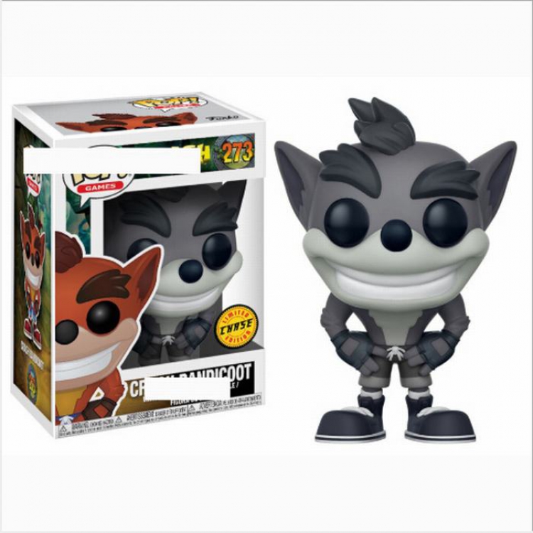 FUNKO-POP 273 Crash Bandicoot Boxed Figure Decoration 10CM