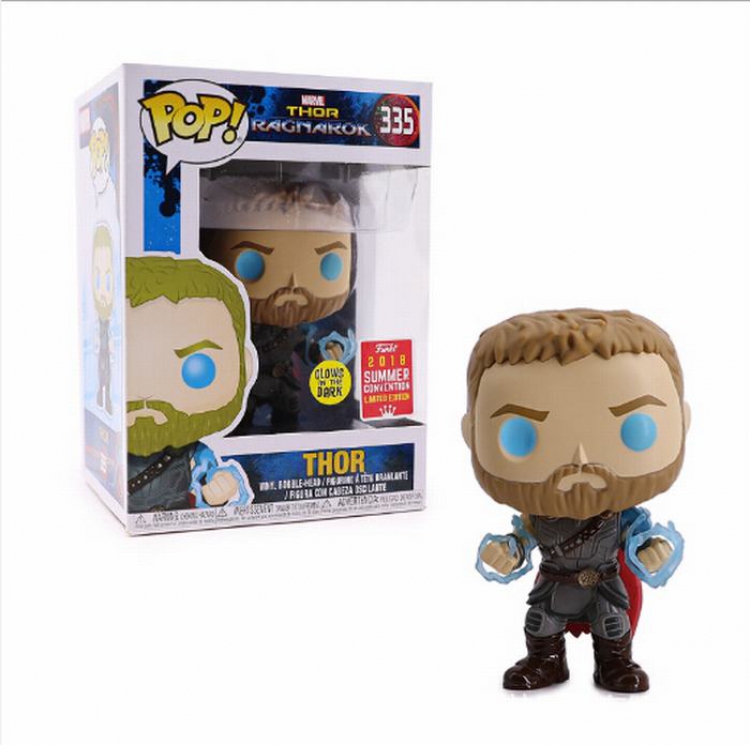 The Avengers Funko POP 335 Thor Boxed Figure Decoration 10CM